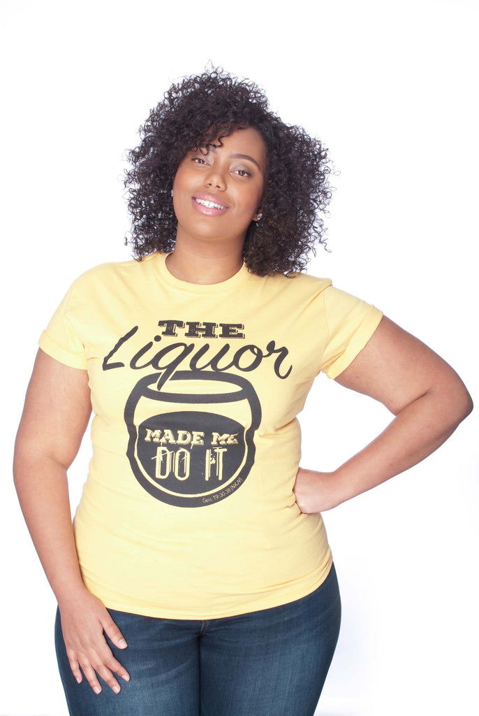 The Liquor Made Me Do It Unisex Tee